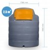 Zbiornik Na Olej Napędowy Swimer Tank 2500L ECO-LINE OPTIMUM